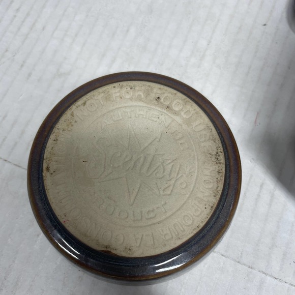 Scentsy Enchanted Scentsy Warmer Model #MSW-ENCH Charcoal Amethyst Base - Picture 2 of 4